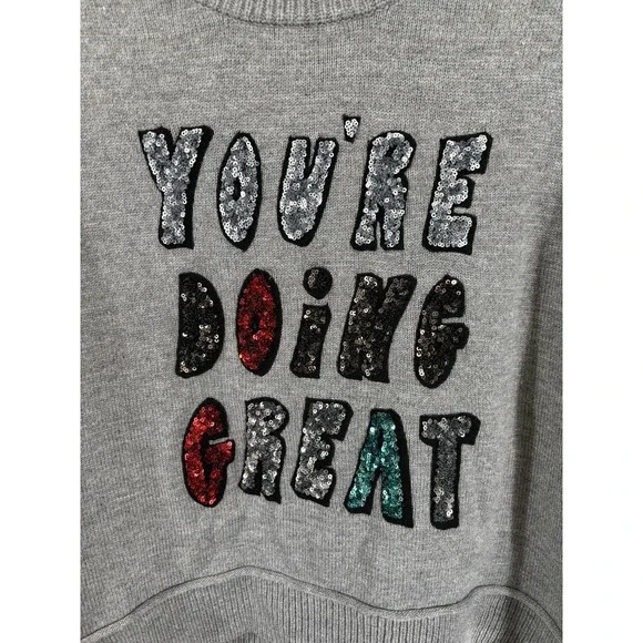 Positivity Alice Olivia Pullover Alice Olivia Womens Ruffled